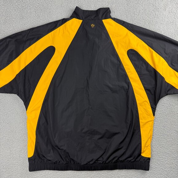 Nike NOCTA Track Jacket Mens XXL Tall 2XL Black Gold Yellow Drake Windbreaker - Picture 3 of 10